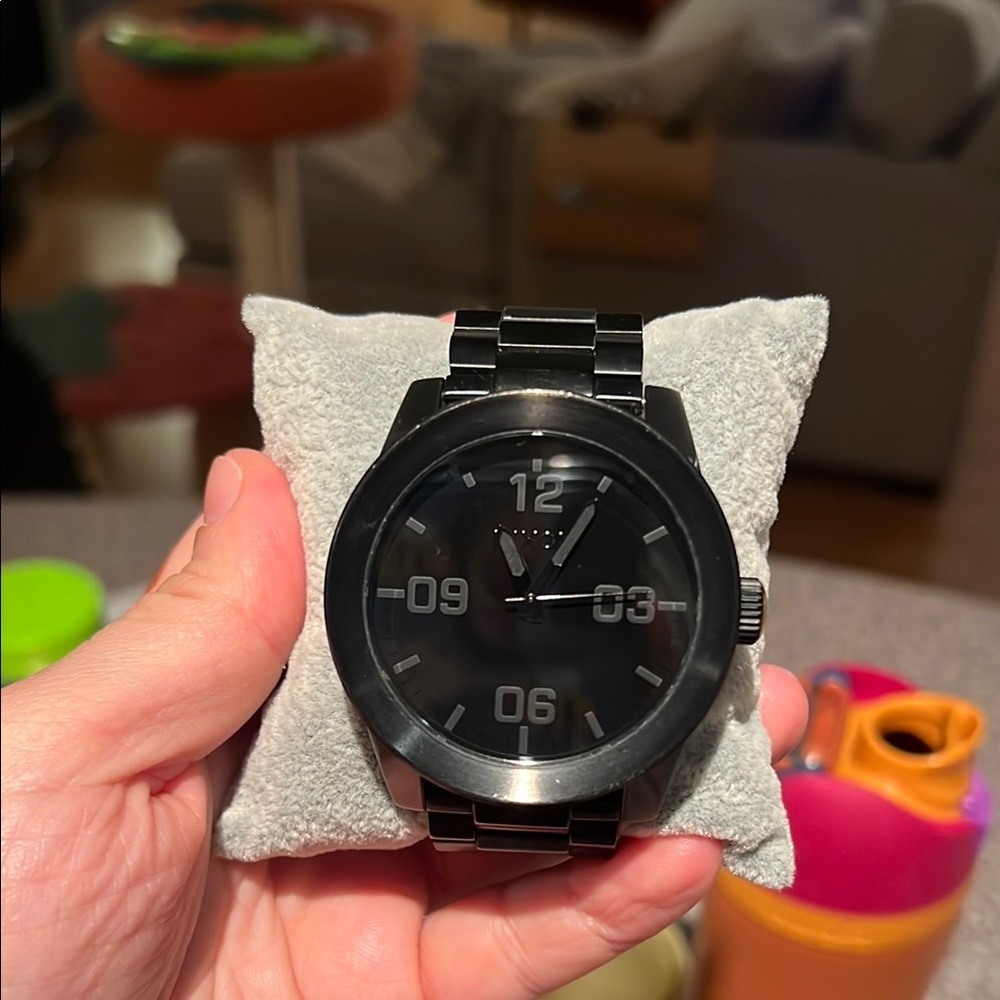 Matte Black Nixon Watch